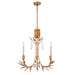 Lucas + McKearn - CH7407G-3 - Three Light Chandelier - Palm d'Or - Gold