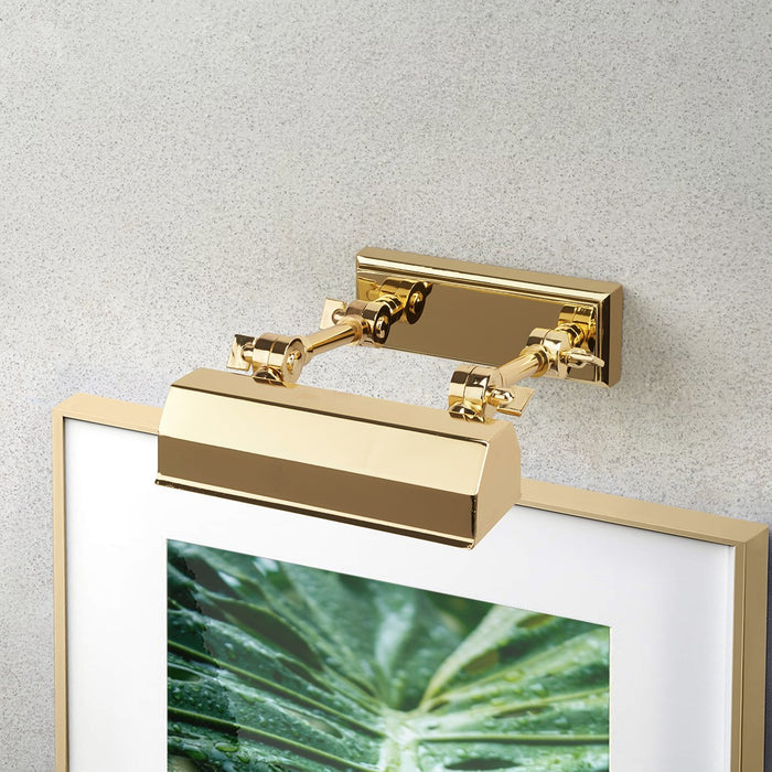 Lucas + McKearn - CHAWTONPLS-PB - One Light Picture Light - Chawton - Polished Brass