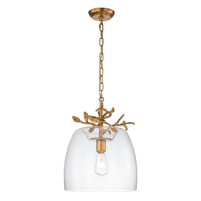 Lucas + McKearn - PD1033G-1 - One Light Pendant - Audubon Park - Gold