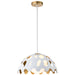 Lucas + McKearn - PD7376W-15 - One Light Pendant - Pebbles - White