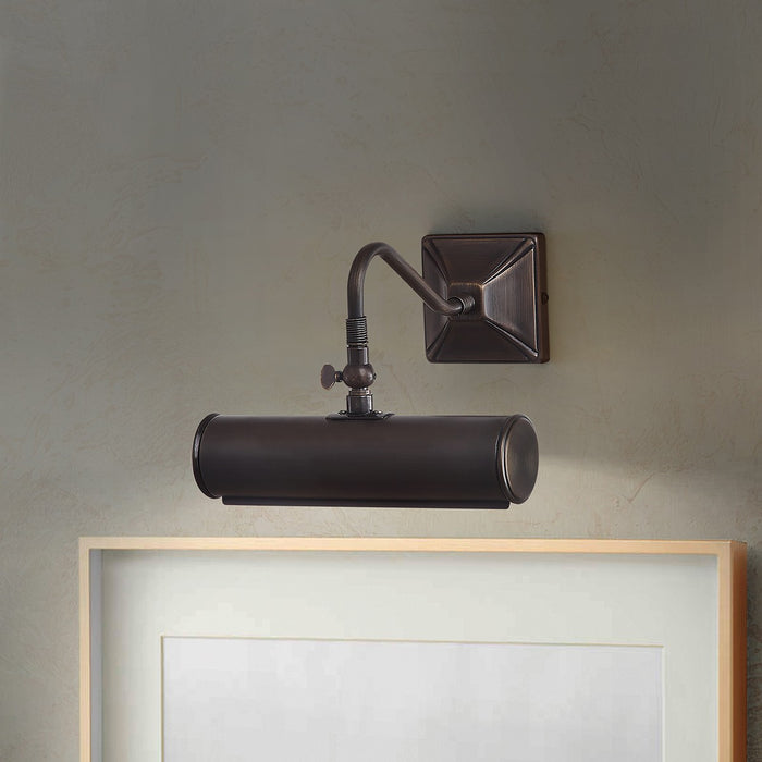 Lucas + McKearn - PL1-10 DB - One Light Picture Light - Leo - Dark Bronze