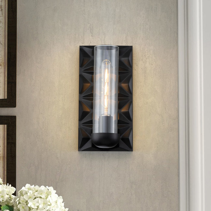 Lucas + McKearn - SC10503MB-1 - One Light Wall Sconce - Alpha - Matte Black