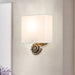 Lucas + McKearn - SC1161S-1 - One Light Wall Sconce - Swirl - Silver Leaf