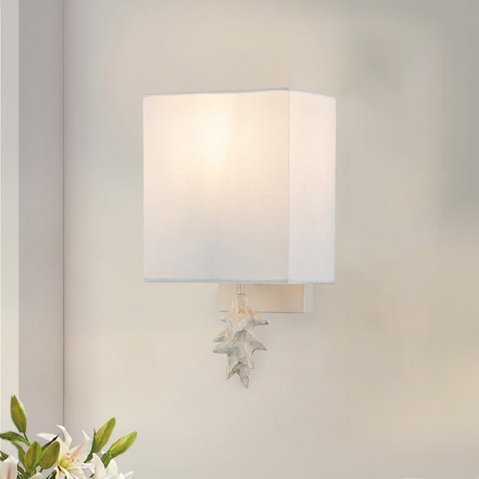 Lucas + McKearn - SC7036B-1 - One Light Wall Sconce - Blanche - Bone White