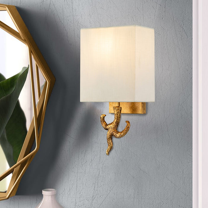 Lucas + McKearn - SC7037G-1 - One Light Wall Sconce - Branche - Gold Leaf