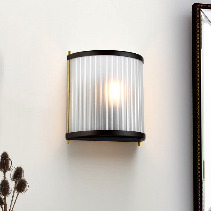 Lucas + McKearn - SC-CORONA1-BAB - One Light Wall Sconce - Corona - Museum Bronze