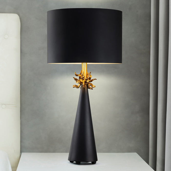 Lucas + McKearn - TA1261 - Two Light Buffet Lamp - Flambeau - Black