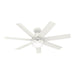 Hunter - 52375 - 52"Ceiling Fan - Brazos - Fresh White