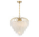 Savoy House - 1-3508-6-322 - Six Light Chandelier - Boa - Warm Brass