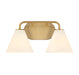 Savoy House - 8-2988-2-322 - Two Light Bathroom Vanity - Blair - Warm Brass