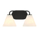 Savoy House - 8-2988-2-BK - Two Light Bathroom Vanity - Blair - Matte Black