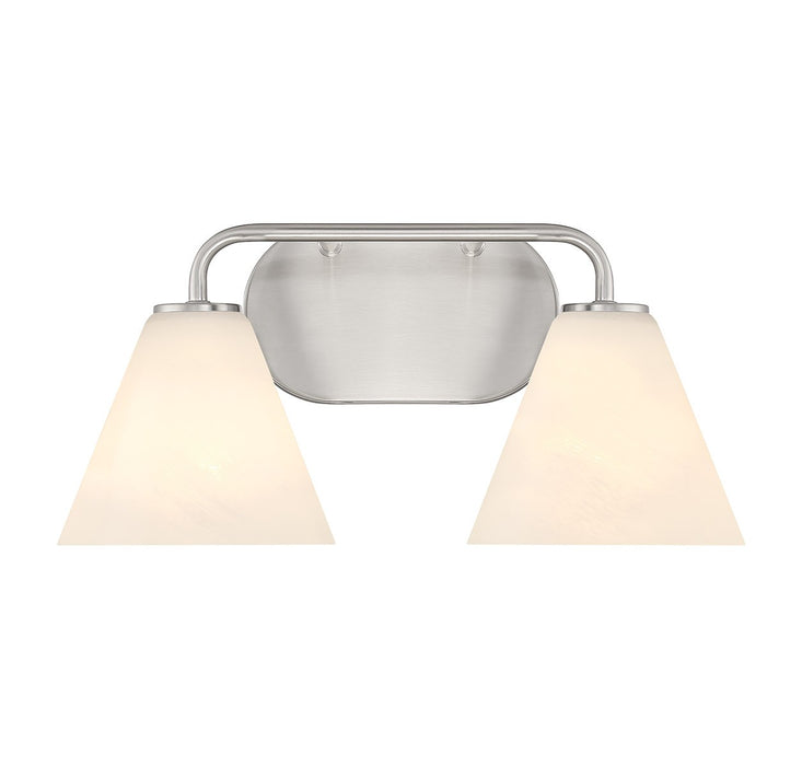 Savoy House - 8-2988-2-SN - Two Light Bathroom Vanity - Blair - Satin Nickel