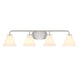 Savoy House - 8-2988-4-SN - Four Light Bathroom Vanity - Blair - Satin Nickel