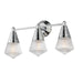 Maxim - 10393PRPC - Three Light Bath Vanity - Hargreaves - Polished Chrome