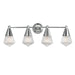 Maxim - 10394PRPC - Four Light Bath Vanity - Hargreaves - Polished Chrome