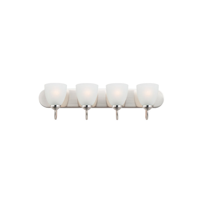 Maxim - 11384FTPC - Four Light Bath Vanity - Axis - Polished Chrome