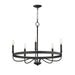 Maxim - 14495BK - Five Light Chandelier - Frankie - Black