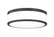 Z-Lite - 1012F12-MB-LED - LED Flush Mount - Ballord - Matte Black