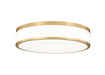 Z-Lite - 1012F16-MGLD-LED - LED Flush Mount - Ballord - Modern Gold