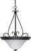 Nuvo Lighting - 60-385 - Three Light Pendant - Castillo - Textured Black