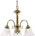 Nuvo Lighting - 60-186 - Three Light Chandelier - Ballerina - Polished Brass