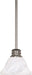 Nuvo Lighting - 60-365 - One Light Mini Pendant - Empire - Brushed Nickel