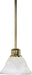 Nuvo Lighting - 60-367 - One Light Mini Pendant - Empire - Polished Brass