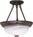 Nuvo Lighting - 60-208 - Two Light Semi Flush Mount - Old Bronze