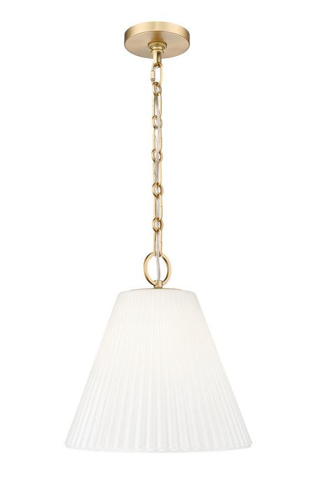 Z-Lite - 3042P14-MGLD - One Light Pendant - Alaric - Modern Gold