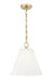 Z-Lite - 3042P14-MGLD - One Light Pendant - Alaric - Modern Gold