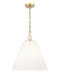 Z-Lite - 3042P18-MGLD - Three Light Pendant - Alaric - Modern Gold