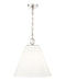 Z-Lite - 3042P18-PN - Three Light Pendant - Alaric - Polished Nickel