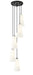 Z-Lite - 3043P7-5R-MB - Five Light Chandelier - Farrell - Matte Black