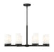 Z-Lite - 3044-8MB - Eight Light Chandelier - Danica - Matte Black