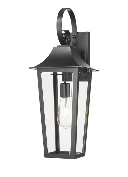 Z-Lite - 5008M-BK - One Light Outdoor Wall Light - Gannon - Black