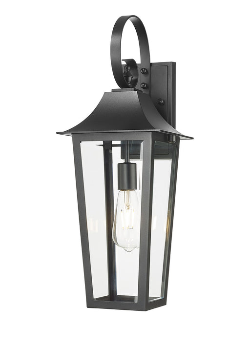 Z-Lite - 5008M-BK - One Light Outdoor Wall Light - Gannon - Black
