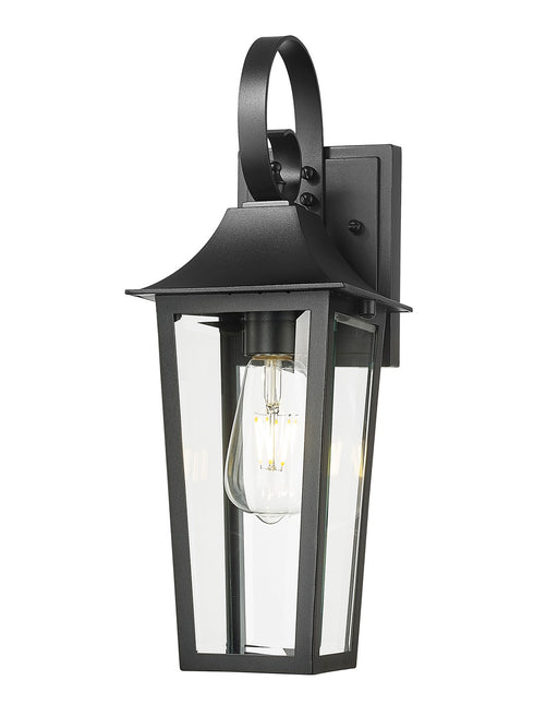 Z-Lite - 5008S-BK - One Light Outdoor Wall Light - Gannon - Black