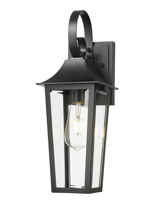 Z-Lite - 5008S-BK - One Light Outdoor Wall Light - Gannon - Black