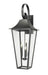 Z-Lite - 5008XXL-BK - Five Light Outdoor Wall Light - Gannon - Black