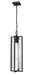 Z-Lite - 5013CHB-BK - One Light Outdoor Chain Mount Ceiling Fixture - Aura - Black