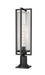 Z-Lite - 5013PHBR-533PM-BK - One Light Outdoor Pier Mounted Fixture - Aura - Black