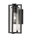 Z-Lite - 5013S-BK - One Light Outdoor Wall Light - Aura - Black