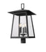 Z-Lite - 5015PHXLR-BK - Five Light Outdoor Post Mount Fixture - Rainer - Black