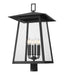 Z-Lite - 5015PHXXLR-BK - Six Light Outdoor Post Mount Fixture - Rainer - Black