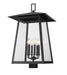 Z-Lite - 5015PHXXLS-BK - Six Light Outdoor Post Mount Fixture - Rainer - Black