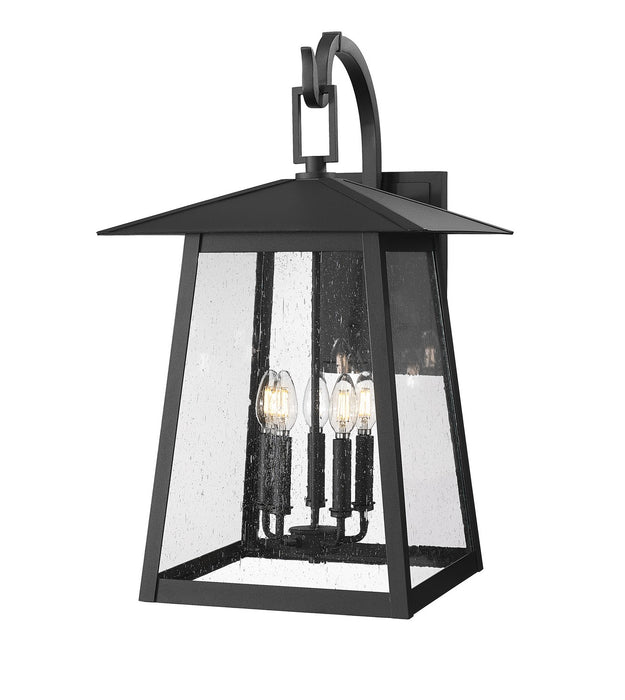 Z-Lite - 5015XL-BK - Five Light Outdoor Wall Light - Rainer - Black