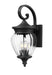 Z-Lite - 5016M-BK - Three Light Outdoor Wall Light - Davina - Black