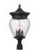 Z-Lite - 5016PHBR-BK - Four Light Outdoor Post Mount Fixture - Davina - Black