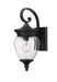 Z-Lite - 5016S-BK - One Light Outdoor Wall Light - Davina - Black