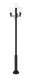 Z-Lite - 597PHB-4-5010P-BK - Four Light Outdoor Post Mount Fixture - Laurent - Black